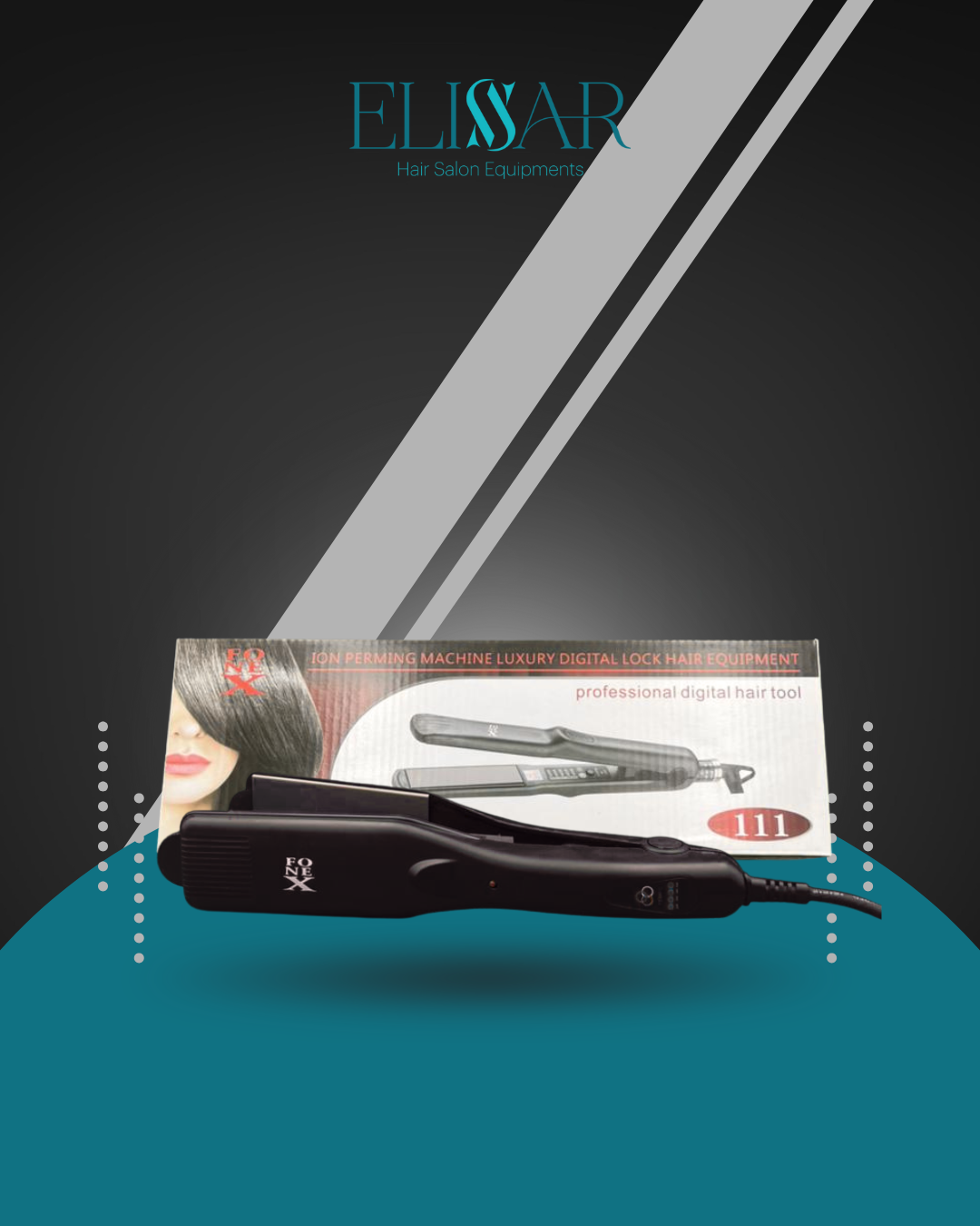 FONEX P-116 Digital Hair Straightener