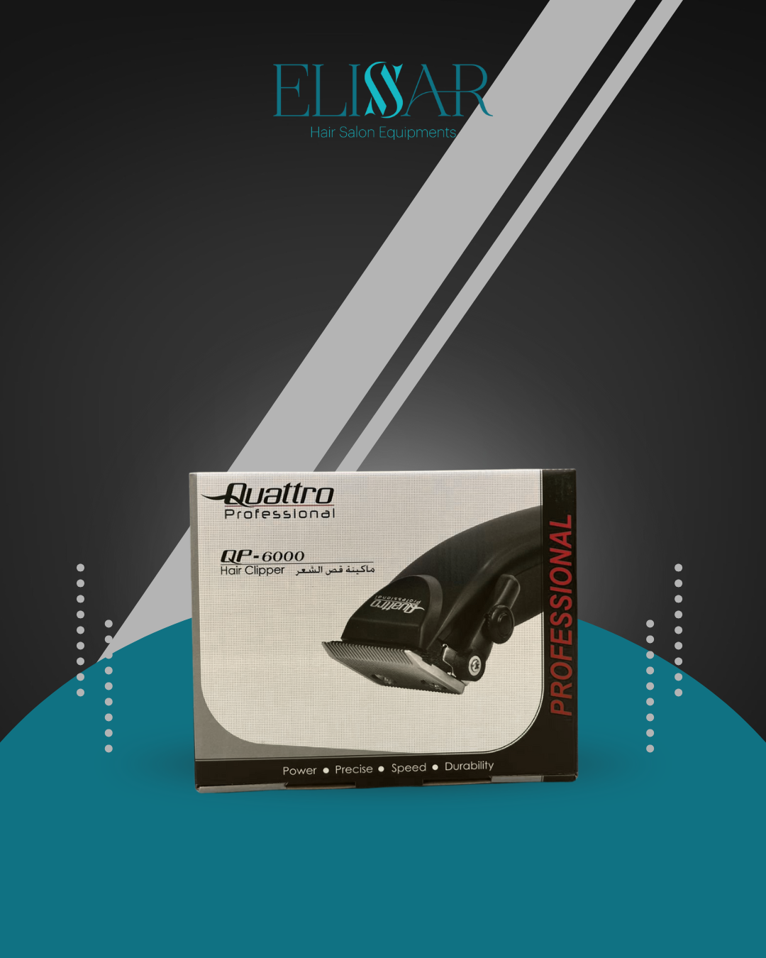 Quattro Professional QP-6000 Hair Clipper