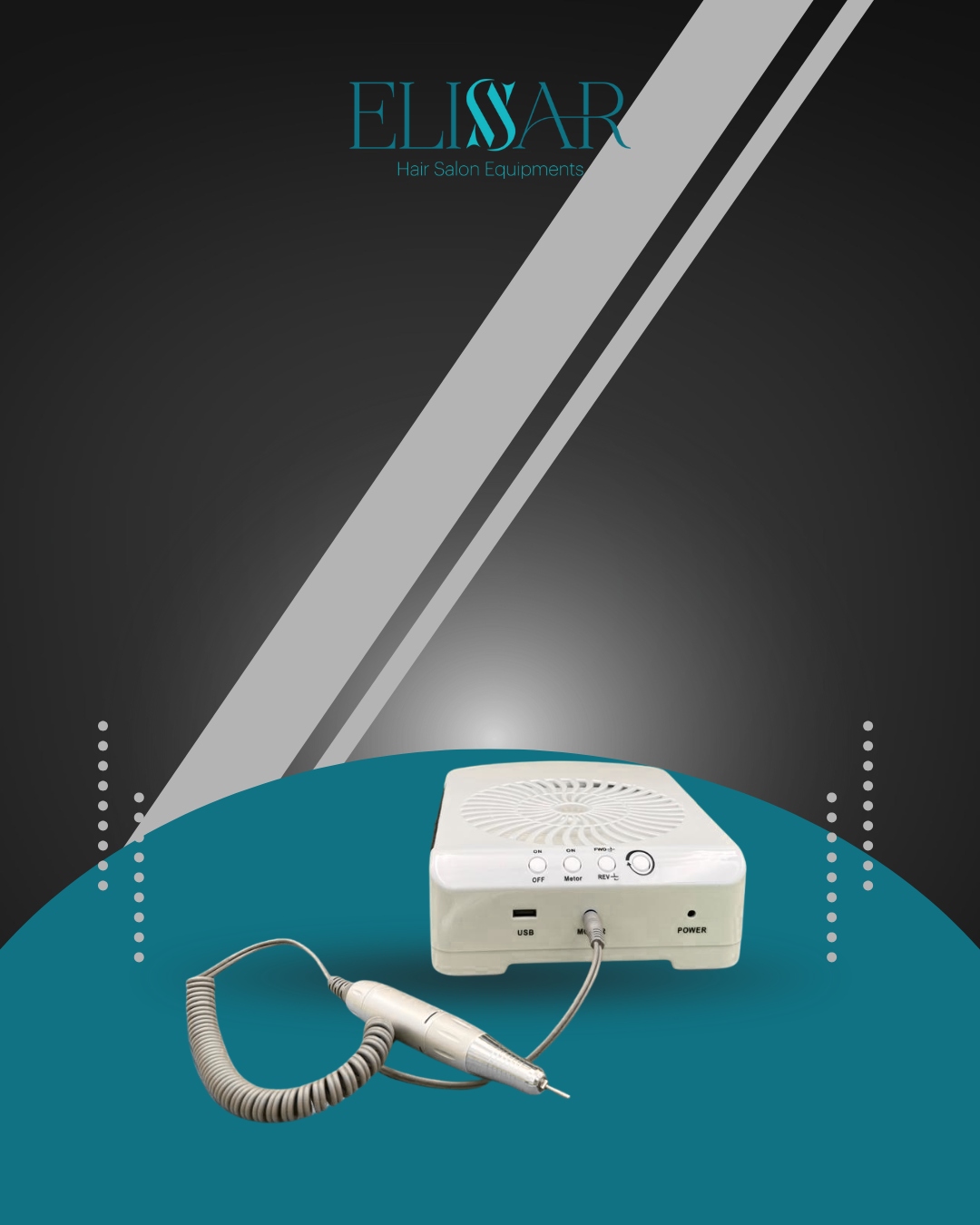 Klana Nail Drill with Dust Collector