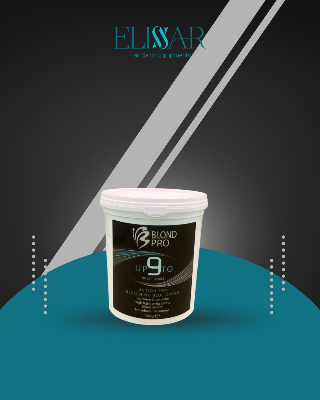 Blond Pro Action Bleaching Blue Cream