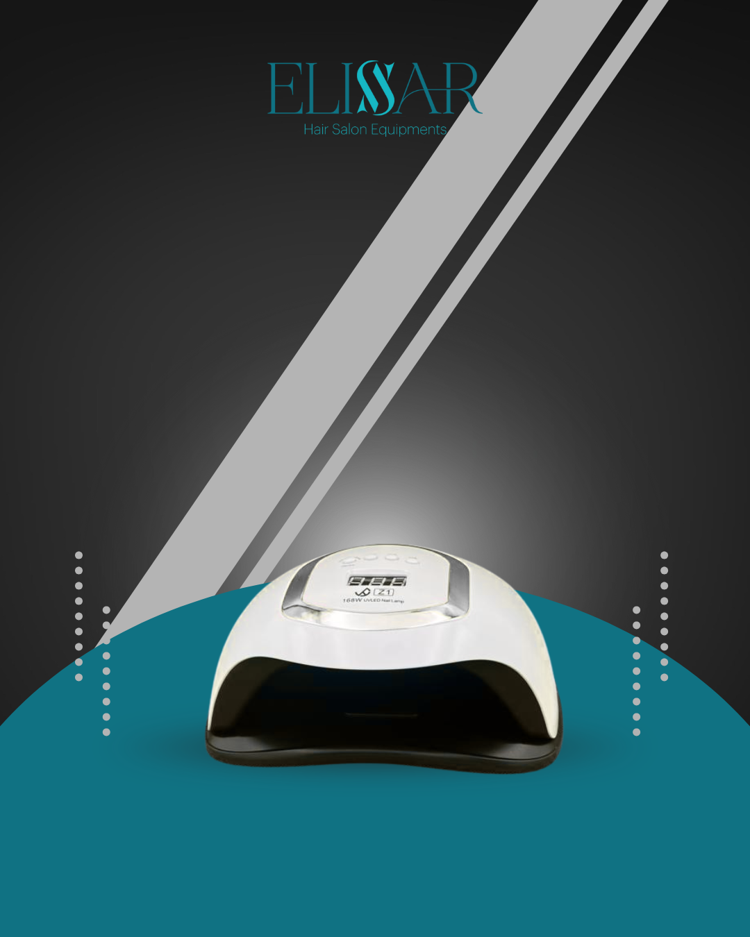 168W UV/LED Nail Lamp Dryer