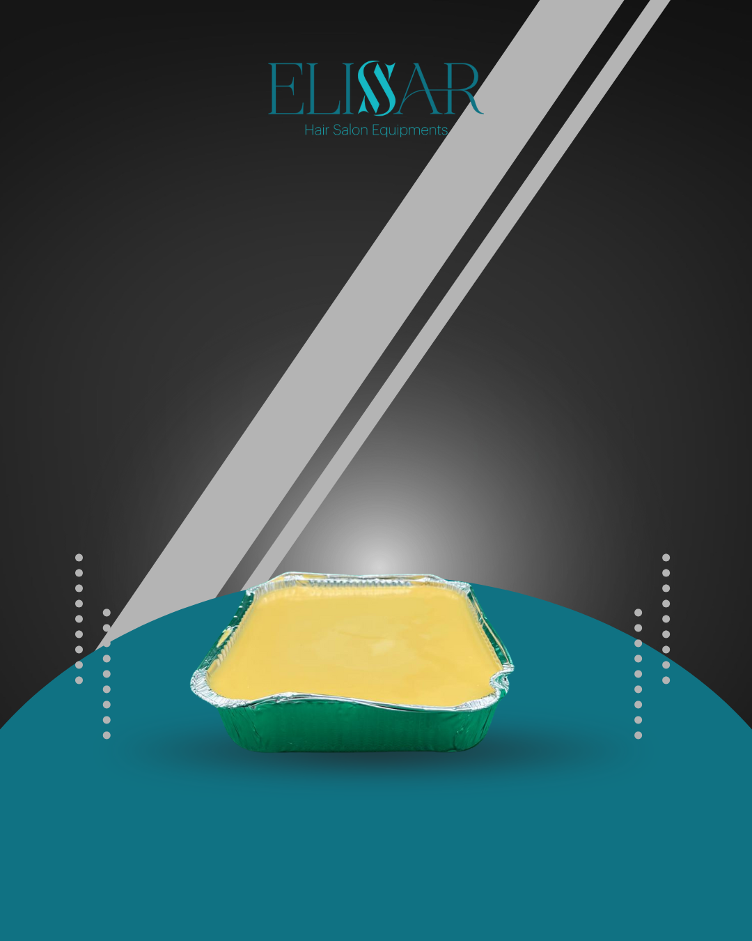 salon wax tray 1kg