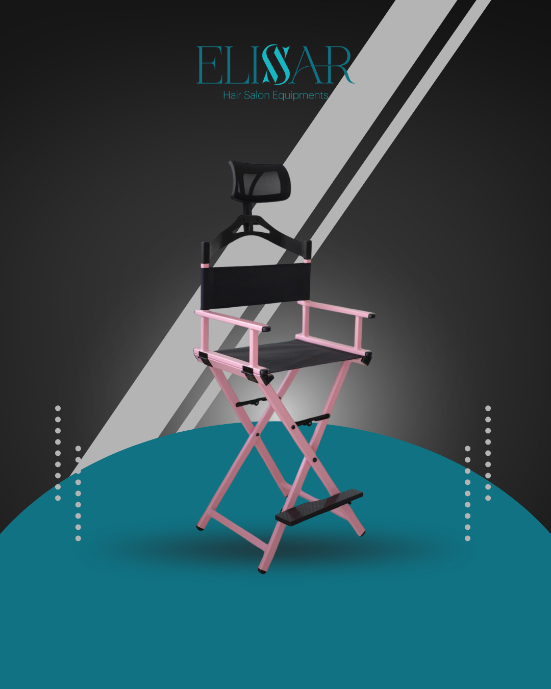 Aluminum Makeup chair