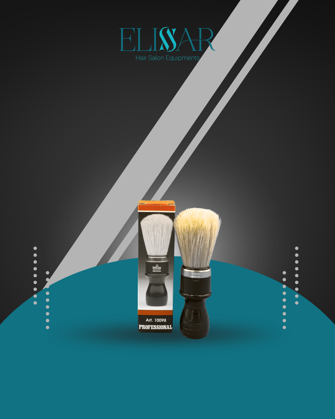 Omega shaving brush big