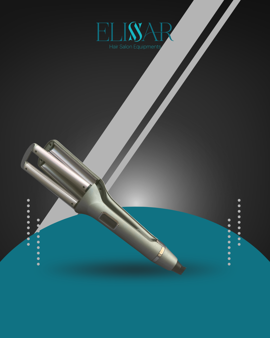 Triple barrel hair waver