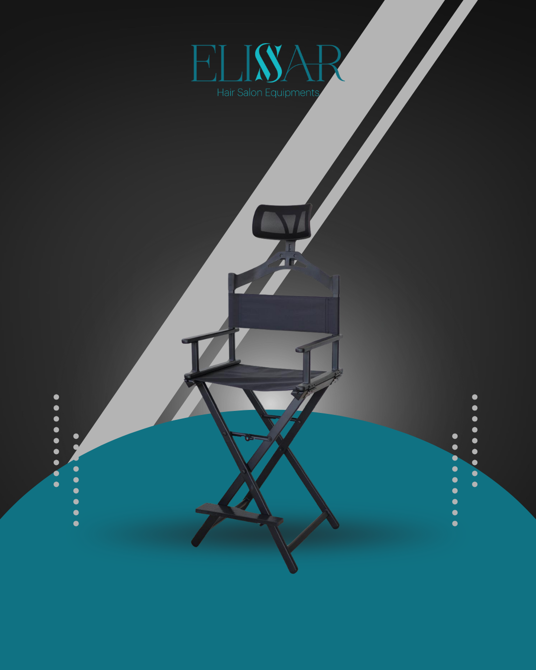 Aluminum Makeup chair