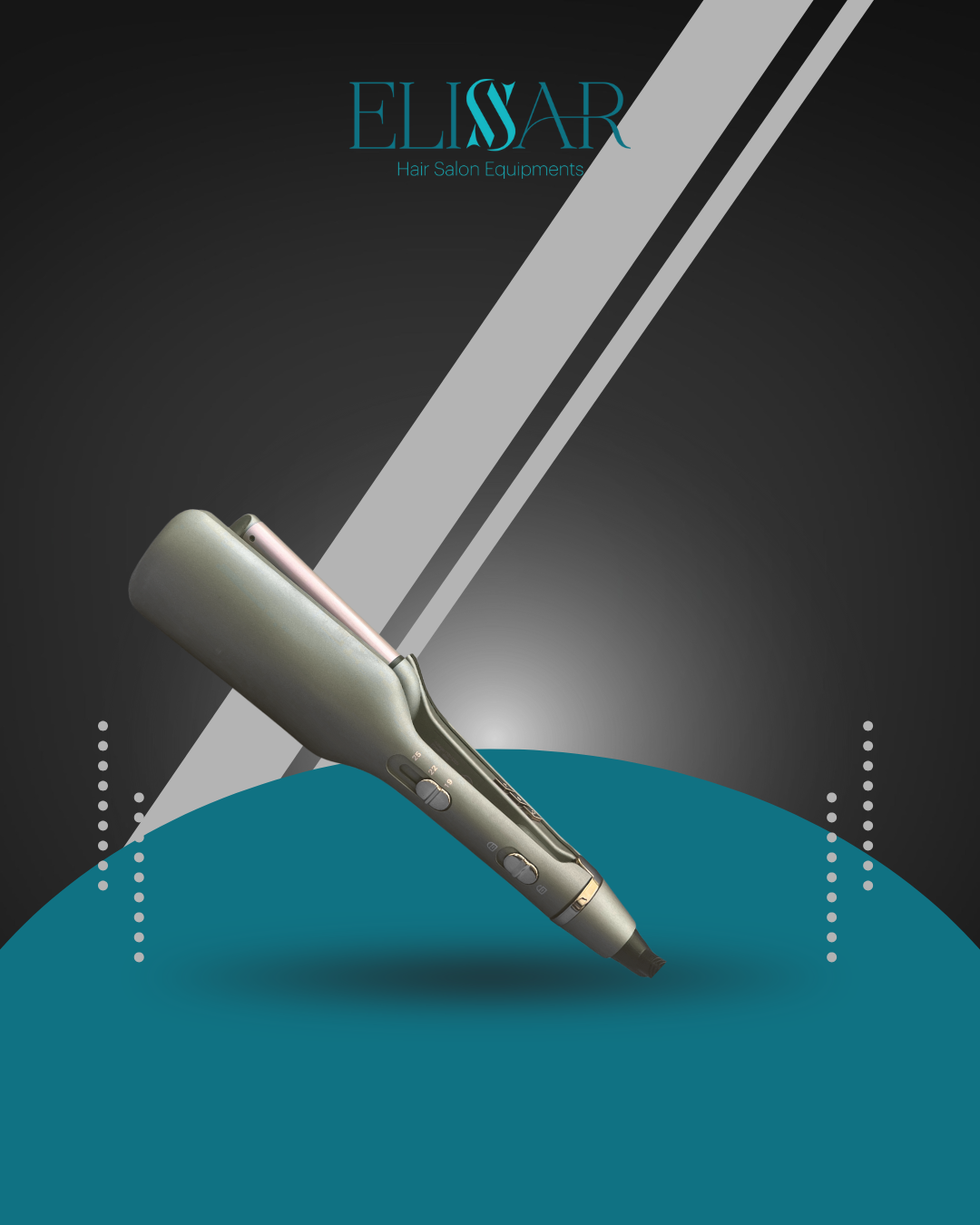 Triple barrel hair waver