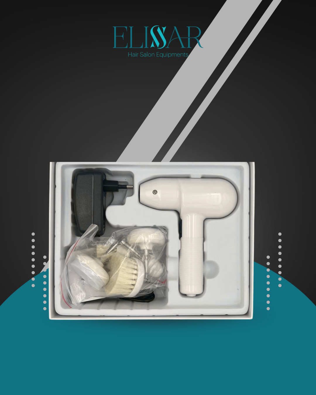 Electric Facial Cleansing Brush Set